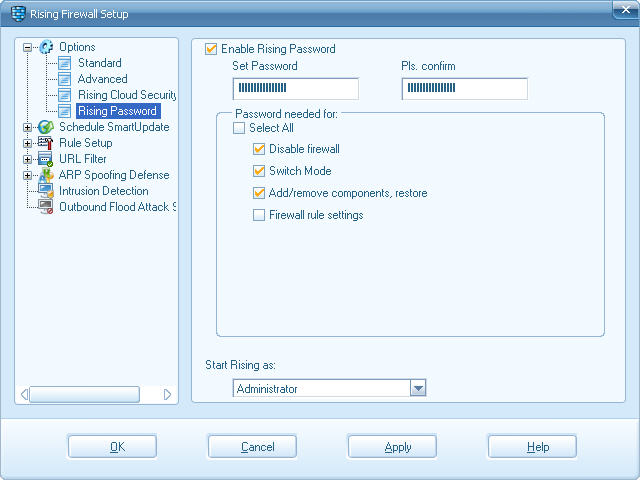 Rising Personal Firewall