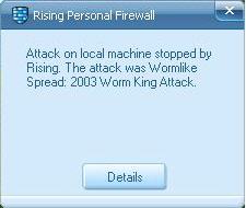 Rising Personal Firewall